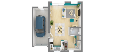 Programme terrain + maison à Piennes en Meurthe-et-Moselle (54) de 81 m² à vendre au prix de 220318€ - 4
