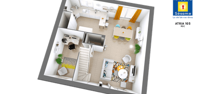 Programme terrain + maison à Draveil en Essonne (91) de 105 m² à vendre au prix de 360000€ - 3