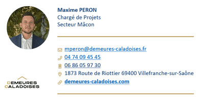 Programme terrain + maison à La Chapelle-de-Guinchay en Saône-et-Loire (71) de 90 m² à vendre au prix de 306987€ - 1