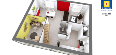 Programme terrain + maison à La Ville-du-Bois en Essonne (91) de 125 m² à vendre au prix de 299005€ - 3
