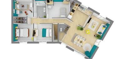 Programme terrain + maison à Essoyes en Aube (10) de 92 m² à vendre au prix de 157815€ - 4