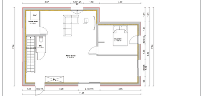 Programme terrain + maison à Feyzin en Rhône (69) de 133 m² à vendre au prix de 322000€ - 2