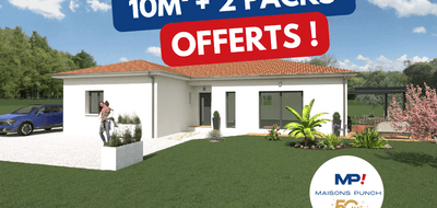 Programme terrain + maison à Poncins en Loire (42) de 110 m² à vendre au prix de 265000€ - 1