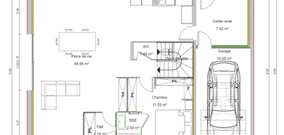 Programme terrain + maison à Fareins en Ain (01) de 118 m² à vendre au prix de 315000€ - 4