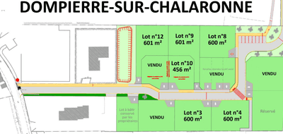 Programme terrain + maison à Dompierre-sur-Chalaronne en Ain (01) de 129 m² à vendre au prix de 333187€ - 1