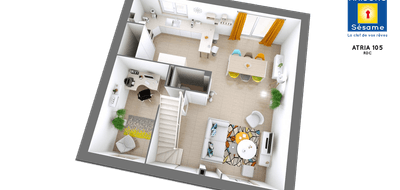 Programme terrain + maison à Marcoussis en Essonne (91) de 105 m² à vendre au prix de 283000€ - 3