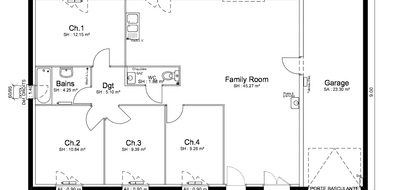 Programme terrain + maison à Chauffailles en Saône-et-Loire (71) de 97 m² à vendre au prix de 199000€ - 2