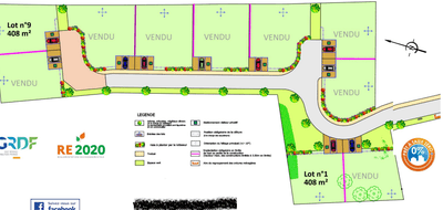 Programme terrain + maison à Chalamont en Ain (01) de 95 m² à vendre au prix de 269318€ - 1