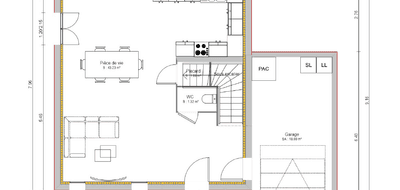 Programme terrain + maison à Saint-Paul-de-Varax en Ain (01) de 94 m² à vendre au prix de 252000€ - 1