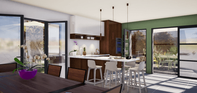 Programme terrain + maison à Le Perréon en Rhône (69) de 85 m² à vendre au prix de 292200€ - 1