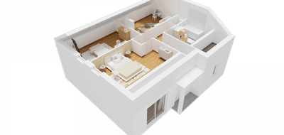 Programme terrain + maison à Varennes-Changy en Loiret (45) de 1200 m² à vendre au prix de 200842€ - 4