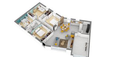 Programme terrain + maison à Rouans en Loire-Atlantique (44) de 724 m² à vendre au prix de 231306€ - 3