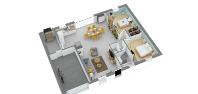 Programme terrain + maison à Bouaye en Loire-Atlantique (44) de 330 m² à vendre au prix de 246561€ - 3