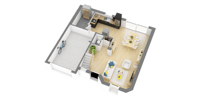 Programme terrain + maison à Bricy en Loiret (45) de 585 m² à vendre au prix de 203843€ - 4
