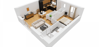Programme terrain + maison à Génissac en Gironde (33) de 415 m² à vendre au prix de 153442€ - 3