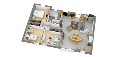 Programme terrain + maison à Cheix-en-Retz en Loire-Atlantique (44) de 420 m² à vendre au prix de 218760€ - 3