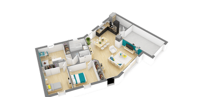 Programme terrain + maison à Donges en Loire-Atlantique (44) de 540 m² à vendre au prix de 212417€ - 3