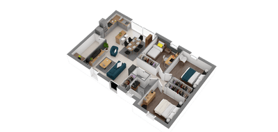 Programme terrain + maison à Sucé-sur-Erdre en Loire-Atlantique (44) de 390 m² à vendre au prix de 291413€ - 3