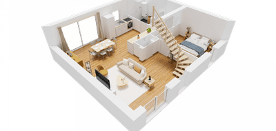 Programme terrain + maison à Le Controis-en-Sologne en Loir-et-Cher (41) de 1100 m² à vendre au prix de 198340€ - 3