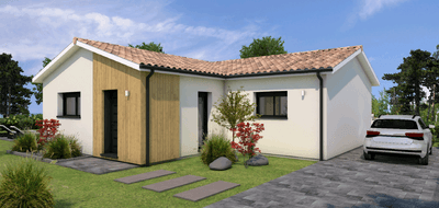 Programme terrain + maison à Saint-Symphorien en Gironde (33) de 80 m² à vendre au prix de 267500€ - 1