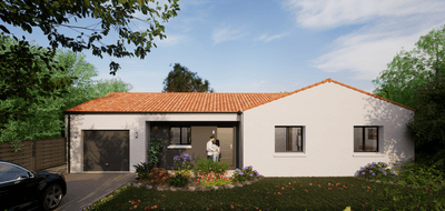 Programme terrain + maison à Saint-Jean-de-Beugné en Vendée (85) de 437 m² à vendre au prix de 209728€ - 1