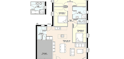 Programme terrain + maison à Loretz-d'Argenton en Deux-Sèvres (79) de 845 m² à vendre au prix de 1958906€ - 3