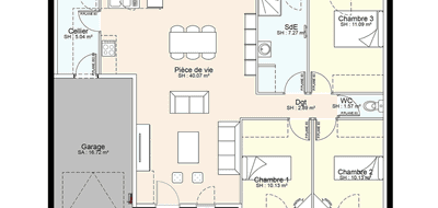 Programme terrain + maison à Aigondigné en Deux-Sèvres (79) de 396 m² à vendre au prix de 165300€ - 3