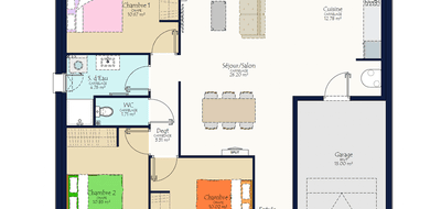 Programme terrain + maison à Orée d'Anjou en Maine-et-Loire (49) de 340 m² à vendre au prix de 205000€ - 3