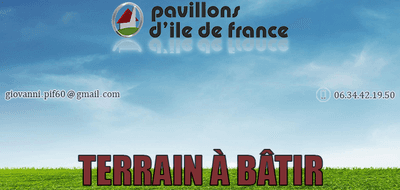 Terrain seul à Acy-en-Multien en Oise (60) de 1237 m² à vendre au prix de 110000€ - 1