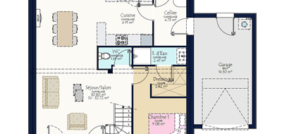 Programme terrain + maison à Huillé-Lézigné en Maine-et-Loire (49) de 397 m² à vendre au prix de 245676€ - 3