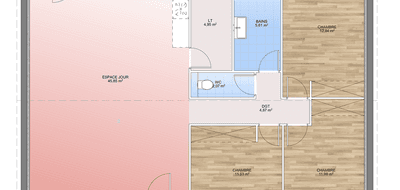 Programme terrain + maison à Cuges-les-Pins en Bouches-du-Rhône (13) de 1112 m² à vendre au prix de 453000€ - 4