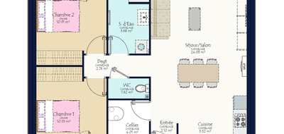 Programme terrain + maison à Mésanger en Loire-Atlantique (44) de 360 m² à vendre au prix de 175449€ - 3