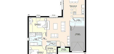 Programme terrain + maison à Biard en Vienne (86) de 430 m² à vendre au prix de 228000€ - 3