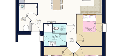 Programme terrain + maison à La Chaize-Giraud en Vendée (85) de 369 m² à vendre au prix de 215700€ - 3