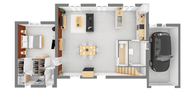 Programme terrain + maison à Peynier en Bouches-du-Rhône (13) de 845 m² à vendre au prix de 622080€ - 4