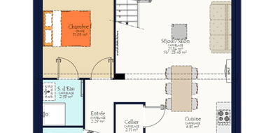 Programme terrain + maison à Sainte-Radégonde-des-Noyers en Vendée (85) de 966 m² à vendre au prix de 204205€ - 3